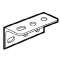 FD - Fixation equerres Acier Inox