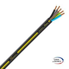 Câble rigide R2V Distingo cuivre 5G2,5 couronne de 25m|Fils et Câbles Druise-FILR2V5G2,5B25
