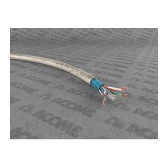 câble F/UTP cat6 LSOH-FR 4P couronne 100m ivoire Dca|Acome-ACOM5007A-C100