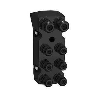 Lexium - module de connexion avec bornier - CANopen -4DI sink/source - 2DI - STO|Schneider Electric-SCHVW3M9105