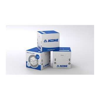 câble F/UTP cat6A LSOH-FR 4P boite 300m ivoire Dca|Acome-ACOR7291A-B300