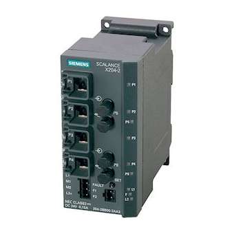 SCALANCE X204-2, 4x RJ45 10/100, 2x FO multimode|Siemens Industries et Infrastructures-SIE6GK5204-2BB10-2AA3