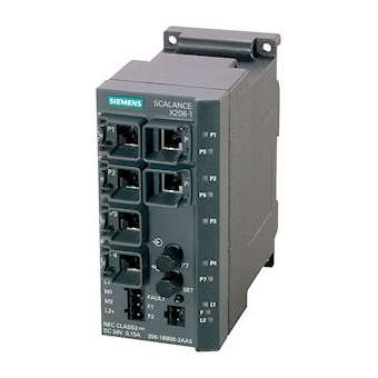 SCALANCE X206-1, 6x RJ45 10/100, 1x FO multimode|Siemens Industries et Infrastructures-SIE6GK5206-1BB10-2AA3