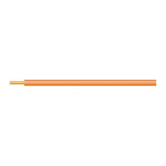 Fil rigide H07VU 1,5 mm2 orange couronne 100m|Fils et Câbles Druise-FILH07VU1,5ORC100