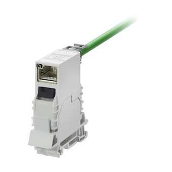 Boitier de prise pour rail RJ45|Weidmuller-WEI8946940000