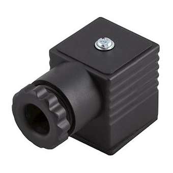 Connecteur 27,5 noir 2p+t|Aignep-AIGCON3100001