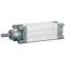Vérin double effet magnétique, amort. d.040 s.0100