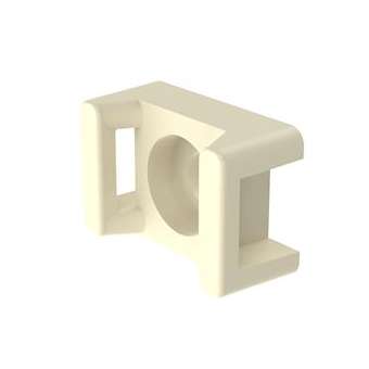 Embase berceau à visser,Attache 4,8mm max.,vis M3,PA 6.6 Naturel,Cdt.1000|Panduit Composants Industriels-PNUTM2S6-M