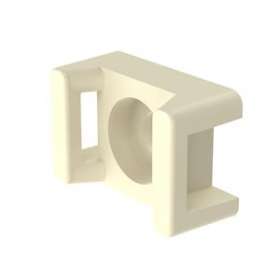 Embase berceau à visser,Attache 4,8mm max.,vis M3,PA 6.6 Naturel,Cdt.1000|Panduit Composants Industriels-PNUTM2S6-M