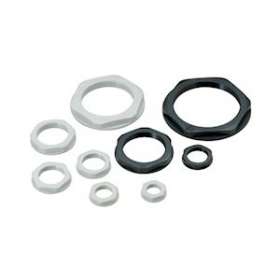 Ecrou en polyamide avec collerette ISO 40 gris (RAL 7035)|Cembre-CMB1143M40