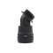 Rac. 45DEG pol. noir NYLOFIX N°17-ISO20