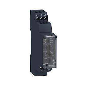 Zelio control ordre absence de phase, asymetrie, sur et sous tension 208..480VAC|Schneider Electric-SCHRM17TE00