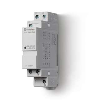 Relais contrôle tension tri, 1RT 6A 208 à 480V AC, ordre/perte de phase|Finder-FID706184000000