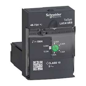 TeSys LUCA - unité de contrôle standard - classe 10 - 3..12A - 48..72Vcc/ca|Schneider Electric-SCHLUCA12ES