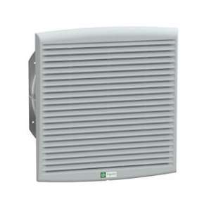 ClimaSys CV - ventilateur 850m3/h - 230V - IP54 - avec grille et filtre G2|Schneider Electric-SCHNSYCVF850M230PF