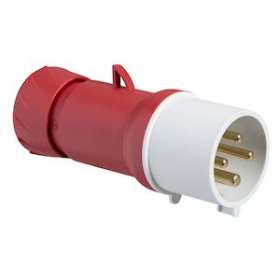 PratiKa - fiche mobile industrielle droite 32 A - 3P+T - 380..415 V CA - IP44|Schneider Electric-SCHPKE32M434