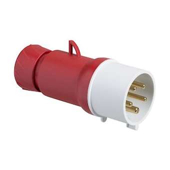 PratiKa - fiche mobile industrielle droite 32 A - 3P+N+T - 380..415 V CA - IP44|Schneider Electric-SCHPKE32M435