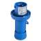 PratiKa - fiche mobile industrielle droite - 16 A - 2P+T - 200-250 V CA - IP67