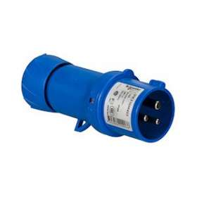 PratiKa - fiche mobile industrielle droite - 16 A - 2P+T - 200-250 V CA - IP44|Schneider Electric-SCHPKX16M423