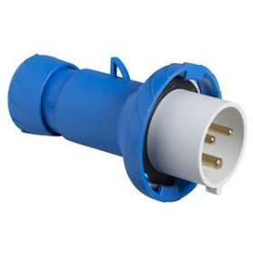 PratiKa - fiche mobile industrielle droite 16 A - 2P+T - 200-250 V CA - IP67|Schneider Electric-SCHPKE16M723