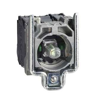 Harmony corps de bouton lumineux - D22 - vert LED intégrée 1O+1F|Schneider Electric-SCHZB4BW0M35