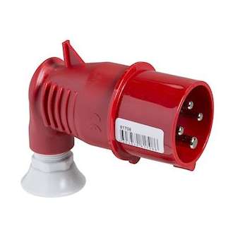 PratiKa - fiche mobile industri. coudée 90DEG - 16 A - 3P+T - 380-415 V CA - IP4|Schneider Electric-SCH81708