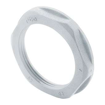 Ecrou plastique PG16 pour presse étoupe plastique hexagonal à embase - gris|Legrand-LEG386875