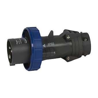 Fiche mobile droite Hypra IP66/67-55 16A - 200V~ à 250V~ - 2P+T - plastique|Legrand-LEG051156