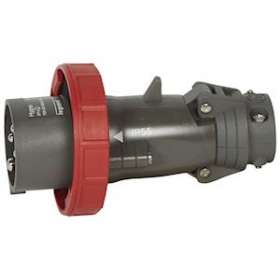 Fiche mobile droite Hypra IP66/67-55 16A - 380V~ à 415V~ - 3P+T - plastique|Legrand-LEG051160