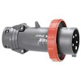 Fiche mobile droite Hypra IP66/67-55 32A - 380V~ à 415V~- 3P+N+T - plastique|Legrand-LEG053061