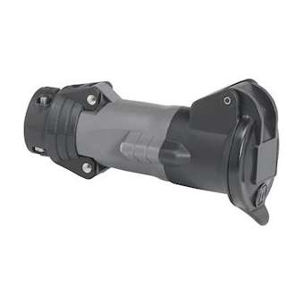 Prise mobile 2P+T à brochage domestique Hypra IP44 - 250V~|Legrand-LEG053938