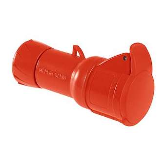 PratiKa - prise mobile industrielle 32 A - 3P+T - 380..415 V CA- IP44|Schneider Electric-SCHPKY32M434