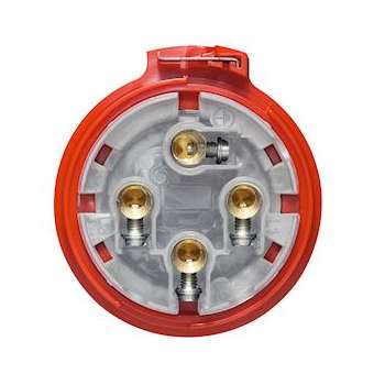 Fiche mobile droite P17 IP44 32A - 380V~ à 415V~ - 3P+T|Legrand-LEG555238