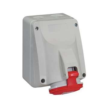 Prise saillie fixe P17 IP44 32A - 380V~ à 415V~ - 3P+T|Legrand-LEG555258
