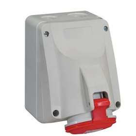 Prise saillie fixe P17 IP44 32A - 380V~ à 415V~ - 3P+T|Legrand-LEG555258