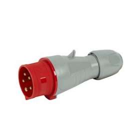 Fiche mobile droite P17 IP44 16A - 380V~ à 415V~ - 3P+N+T|Legrand-LEG555129