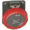 Prise fixe Hypra IP66/67-55 16A - 380V~ à 415V~ - 3P+N+T - plastique