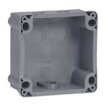 Boîtier réversible Hypra IP44/55 pour Prisinter fixe 2P+T et 3P+T 16A -plastique|Legrand-LEG052049