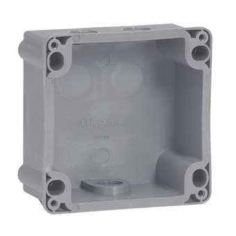 Boîtier réversible Hypra IP44/55 pour Prisinter fixe 3P+N+T 16A - plastique|Legrand-LEG052249