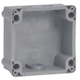 Boîtier réversible Hypra IP44/55 pour Prisinter fixe 3P+N+T 16A - plastique|Legrand-LEG052249