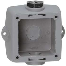 Boîtier saillie Hypra 2 entrées pour presse étoupe M20|Legrand-LEG053910