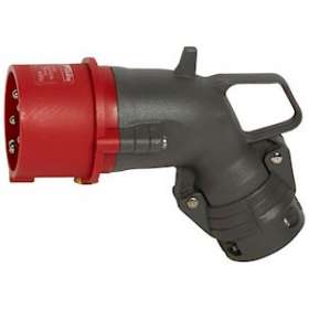 Fiche mobile coudée Hypra IP44 16A - 380V~ à 415V~ - 3P+N+T - plastique|Legrand-LEG052264