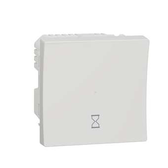 Unica - minuterie - tempo 5min - 8h - 10A - connex 3 fils - Blanc - méca seul|Schneider Electric-SCHNU353518