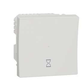 Unica - minuterie - tempo 5min - 8h - 10A - connex 3 fils - Blanc - méca seul|Schneider Electric-SCHNU353518