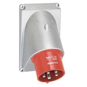 Fiche inclinée Hypra IP44 32A - 380V~ à 415V~ - 3P+N+T - métal|Legrand-LEG052864