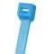Collier PLT résistant radiation,188X4,8mm,Tefzel,Aqua blue,Cdt:1000 (sachet)
