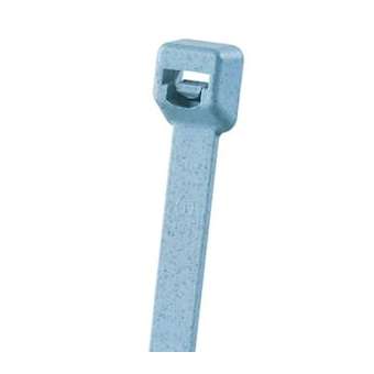 Collier PLT détéctable,99X2,5mm,PA 6.6,Bleu clair,Cdt:100 (sachet)|Panduit Composants Industriels-PNUPLT1M-C86