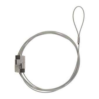 Kit boucle de suspension D 1.5 mm x 2 m + 1 verrou de suspension (x 4)|Bizline-BIZ710516