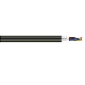 Câble souple d'alimentation CY1000V2YSLCY-J 4G2,5 noir C2 TGL écran + blindage|Fils et Câbles Druise-FIL2YSLCY4G2-5TGL