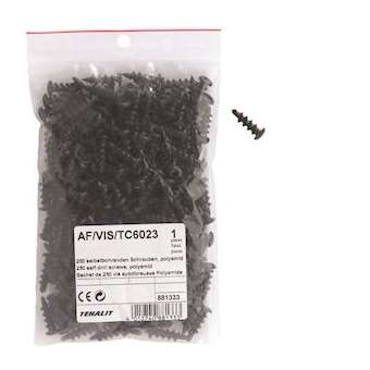 Sachet de 250 vis autoforeuses Polyamides|Hager-HAGAFVISTC6023